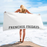 FRENCHIE FRIDAY Beach Towel