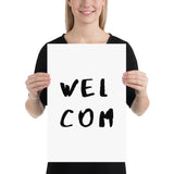 Wel com Home Print
