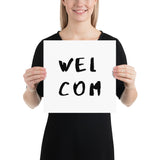 Wel com Home Print
