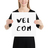 Wel com Home Print