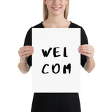 Wel com Home Print