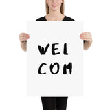 Wel com Home Print