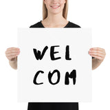 Wel com Home Print