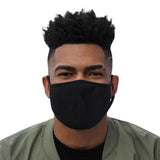 Unisex Black Stylish Face Mask (3-Pack)