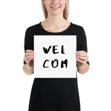 Wel com Home Print