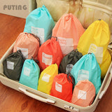 4pcs Waterproof Travel Storage Bags