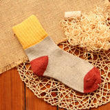 Womens Vintage Rabbit Wool Socks (5 pairs)