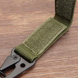 Men's canvas clasp Military keychain