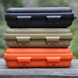 Waterproof and shockproof EDC field survival tool storage box