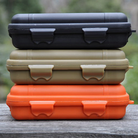 Waterproof and shockproof EDC field survival tool storage box